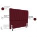 Cabeceira Queen 160cm Bell Suede Vinho RM