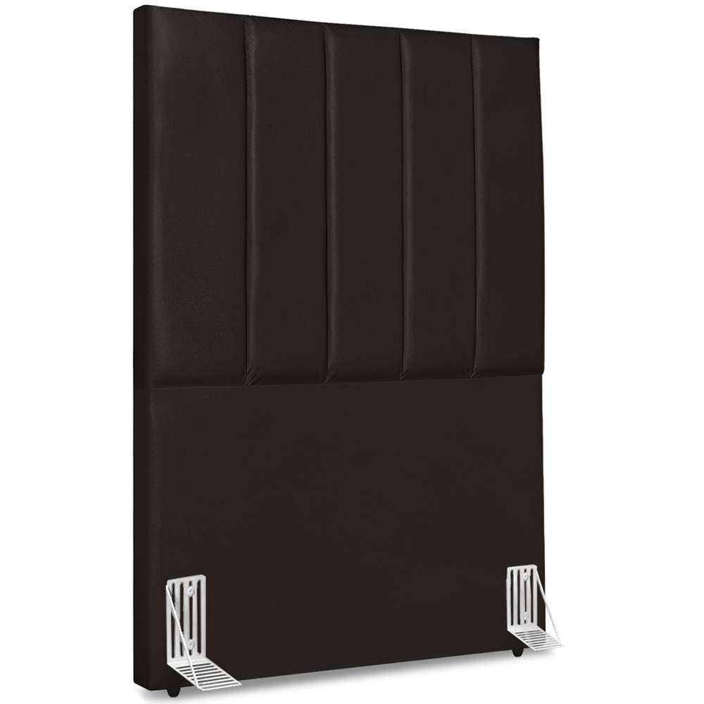 Cabeceira Solteiro 90cm Allia Corano Marrom RM
