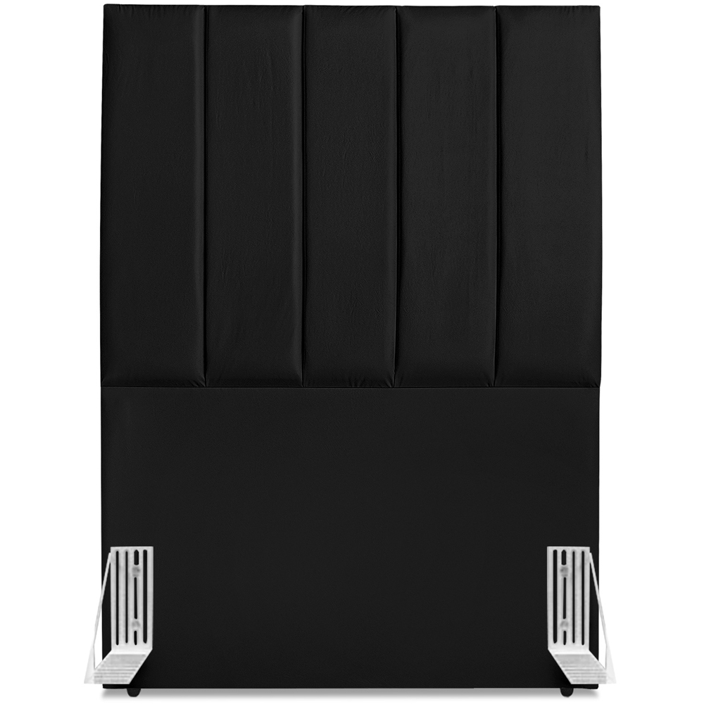 Cabeceira Solteiro 90cm Allia Corano Preto RM