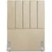 Cabeceira Solteiro 90cm Allia Linho Bege RM