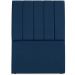 Cabeceira Solteiro 90cm Allia Suede Azul Marinho RM