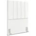 Cabeceira Solteiro 90cm Allia Suede Branco RM