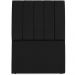Cabeceira Solteiro 90cm Allia Suede Preto RM