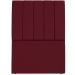 Cabeceira Solteiro 90cm Allia Suede Vinho RM