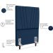 Cabeceira Solteiro 90cm Bell Suede Azul RM