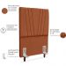 Cabeceira Solteiro 90cm Bell Suede Terracota RM