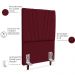 Cabeceira Solteiro 90cm Bell Suede Vinho RM