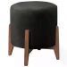 Puf Puff Para Sala Lhor Corano Preto RM