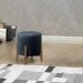 Puf Puff Para Sala Lhor Veludo Azul RM