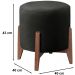 Puff Puf Sala Lhor Corano Preto RM