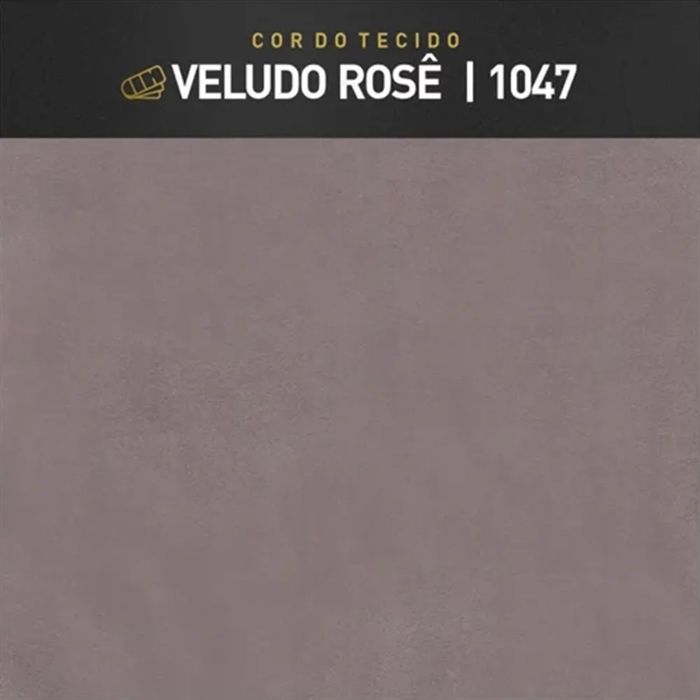 Puff Puf Sala Lhor Veludo Rose RM