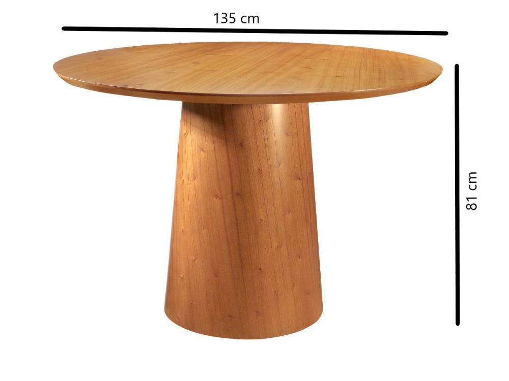 Conjunto Mesa de Jantar Caribe com 4 Cadeira Caramelo e bege