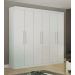Guarda Roupa 6 Portas 4 Gavetas Belém Valverde Branco