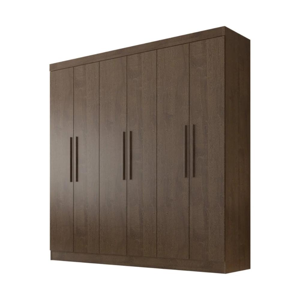 Guarda Roupa 6 Portas 4 Gavetas Belém Valverde Canion
