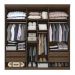 Guarda Roupa 6 Portas 4 Gavetas Belém Valverde Canion Off White