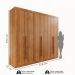 Guarda Roupa 6 Portas 4 Gavetas Uberaba Valverde Cinamomo
