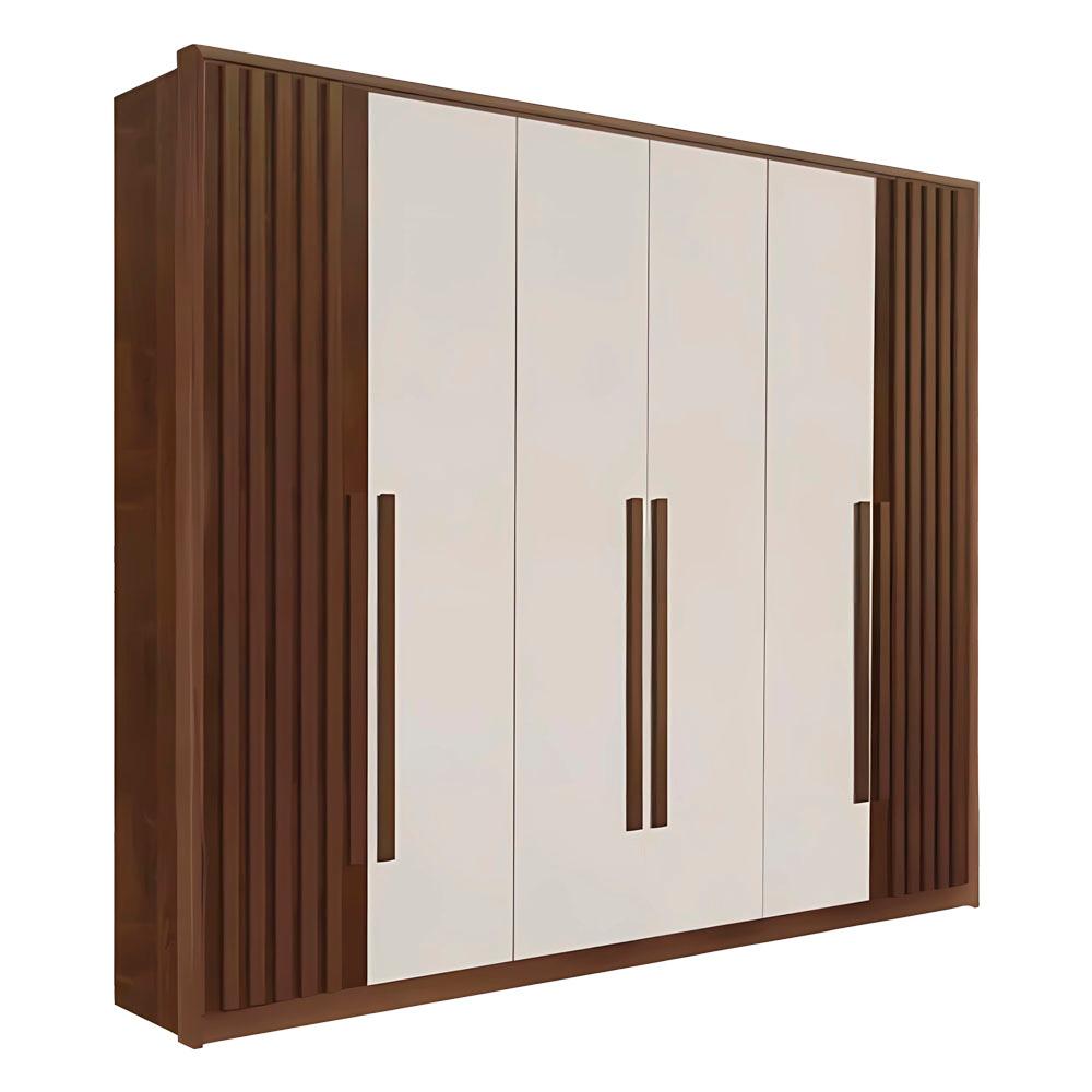 Guarda Roupa 6 Portas 6 Gavetas Anápolis Ripado Valverde Canion Off White