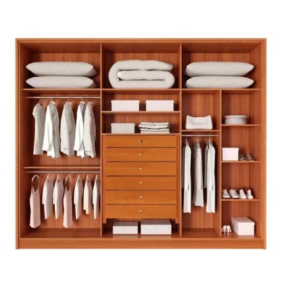 Guarda Roupa 6 Portas 6 Gavetas Anápolis Ripado Valverde Cinamono