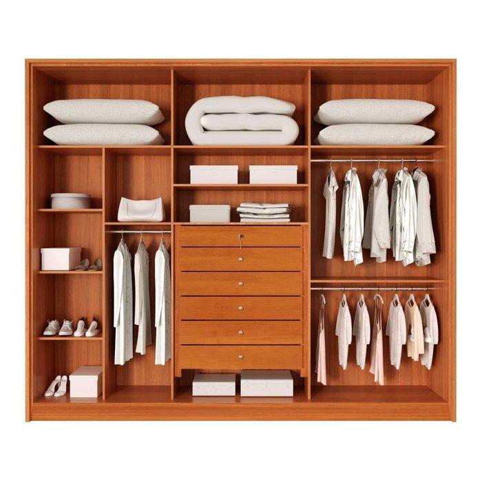 Guarda Roupa 6 Portas 6 Gavetas Anápolis Ripado Valverde Cinamono