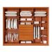 Guarda Roupa 6 Portas 6 Gavetas Anápolis Ripado Valverde Cinamono Off White