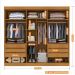 Guarda Roupa Gramado 6 Portas Móveis Valverde Cinamomo Off White