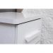 Mesa de Cabeceira 2 Gavetas New Athos D'Doro Branco