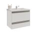 Gabinete de Banheiro Messina 1 PT 1 GV Branco