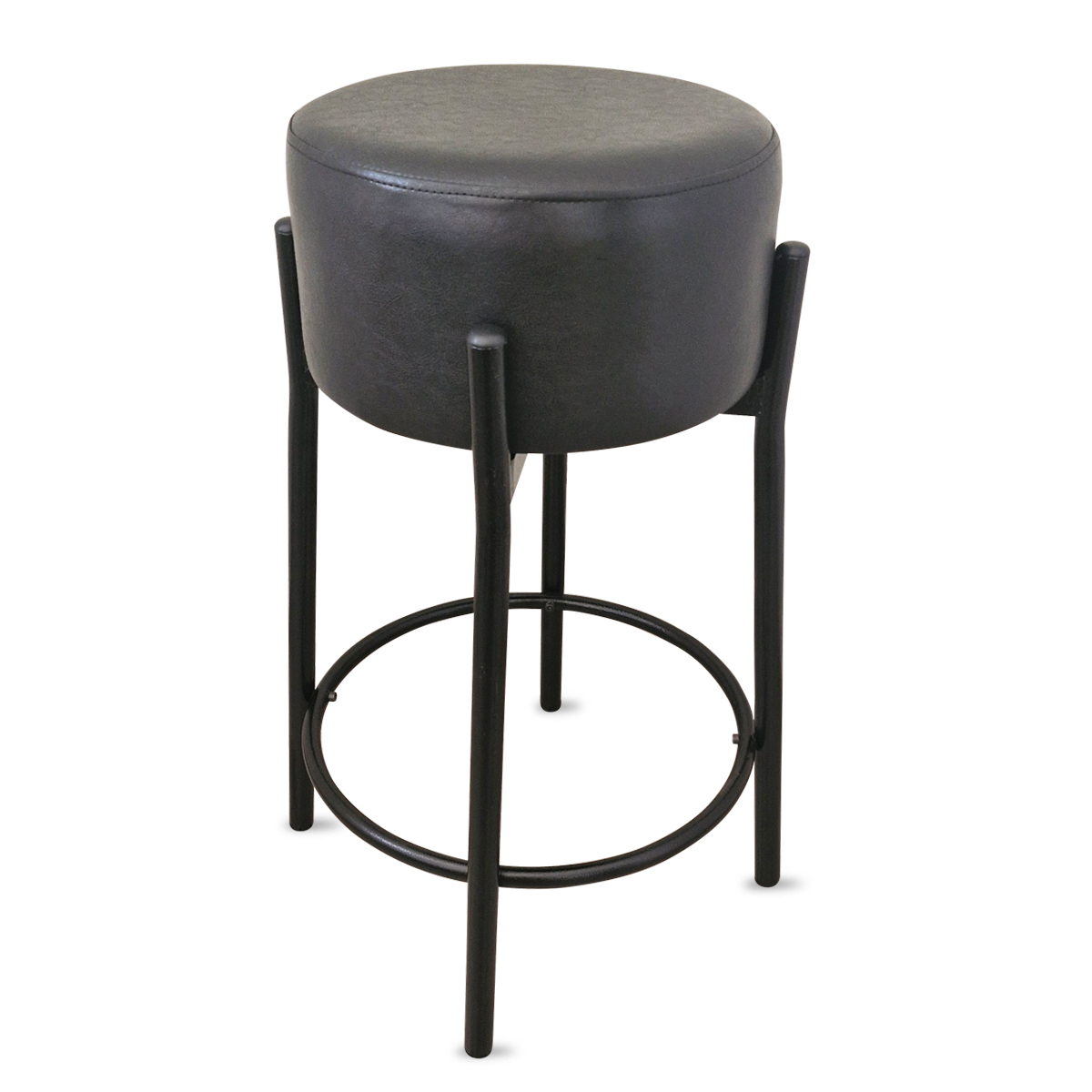 Banqueta para Cozinha Bar Balcão Bistrô Bancada Dre Média Preta