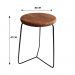 Kit 2 Banqueta Banco Aço Baixa Cozinha Bar Balcão 45cm Altura