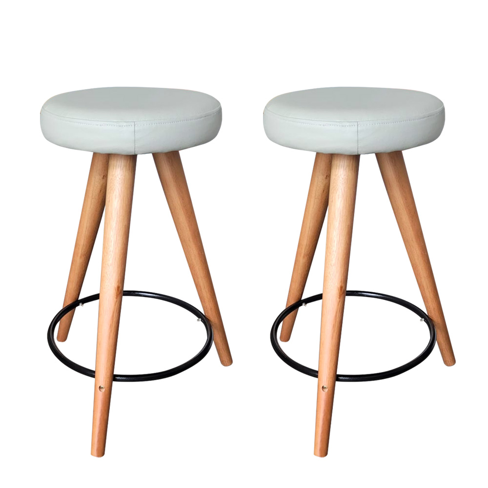 Kit 2 Banqueta Banco Pé Palito Média Cozinha Bar Balcão 60cm