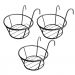 Kit 3 Suporte P/ Pendurar Vaso E Planta e Flores Suspenso