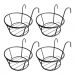 Kit 4 Suporte P/ Pendurar Vaso E Planta E Flores Suspenso