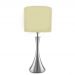 Abajur de Mesa 158 Escovada Cúpula Cru 1 Lâmp. Bivolt