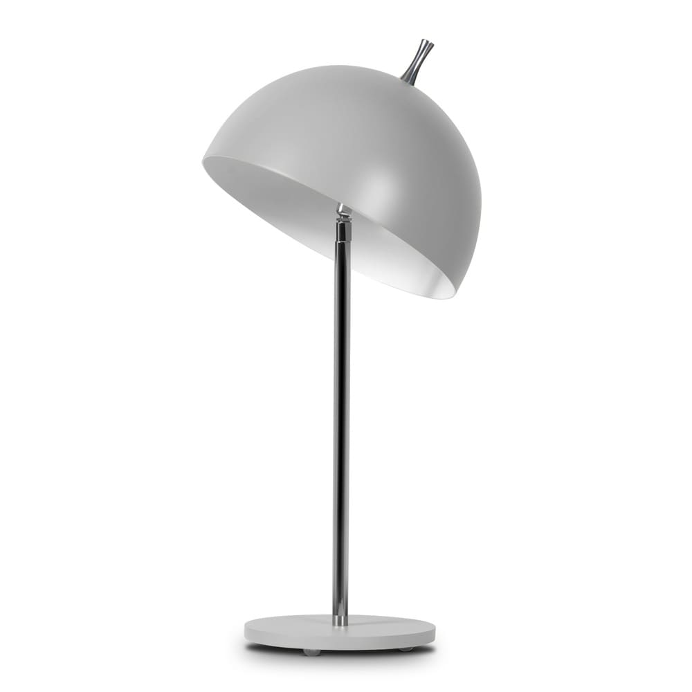 Abajur de Mesa 7625 Prata Direcionável 1 Lâmpada Bivolt