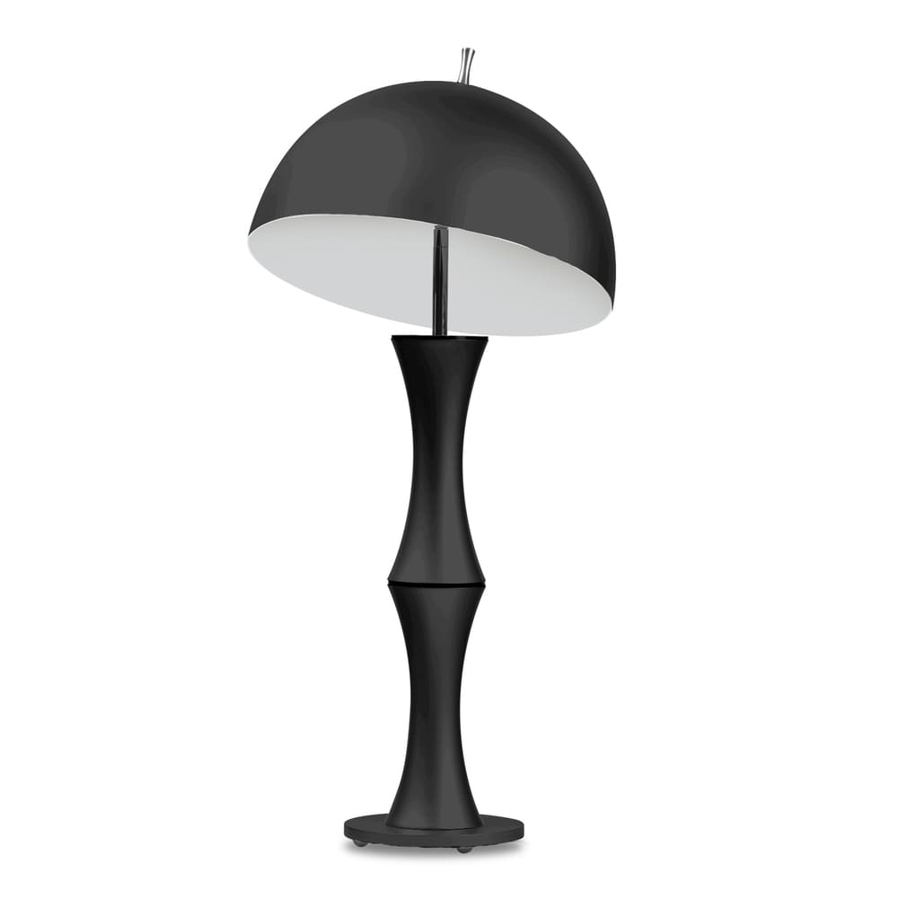 Abajur de Mesa 7635 Preta Direcionável 1 Lâmpada Bivolt