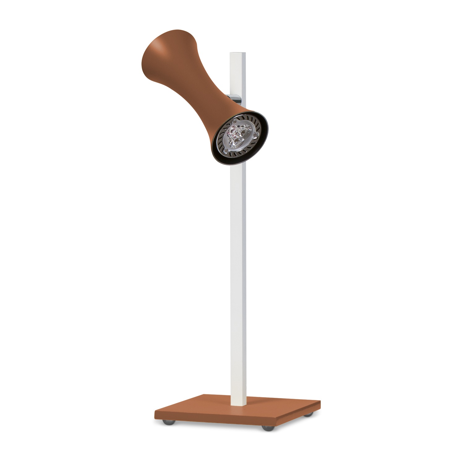 Abajur de Mesa 7915 Cobre Direcionável 1 Lâmpada Bivolt