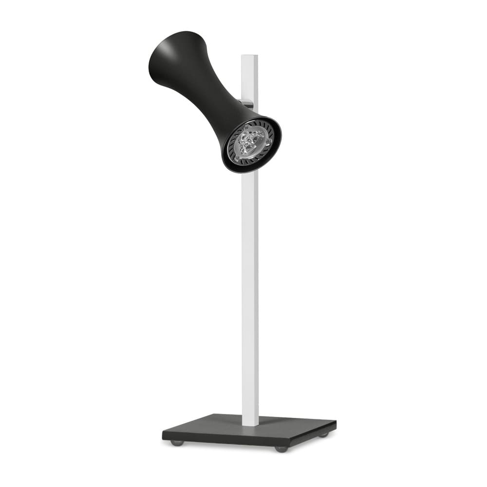 Abajur de Mesa 7915 Preta Direcionável 1 Lâmpada Bivolt