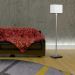 Luminária Abajur de Chão 1 Lâmpada E27 Design Col. 70 Wengue