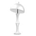Luminária De Mesa 7635 Branca Direcionável 1 Lâmp. Bivolt