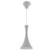 Lustre Pendente 258 1 Lâmpada Soquete E27 Branca