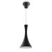 Lustre Pendente 258 1 Lâmpada Soquete E27 Preta