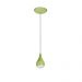 Lustre Pendente 5521 1 Lâmpada Soquete E27 Verde