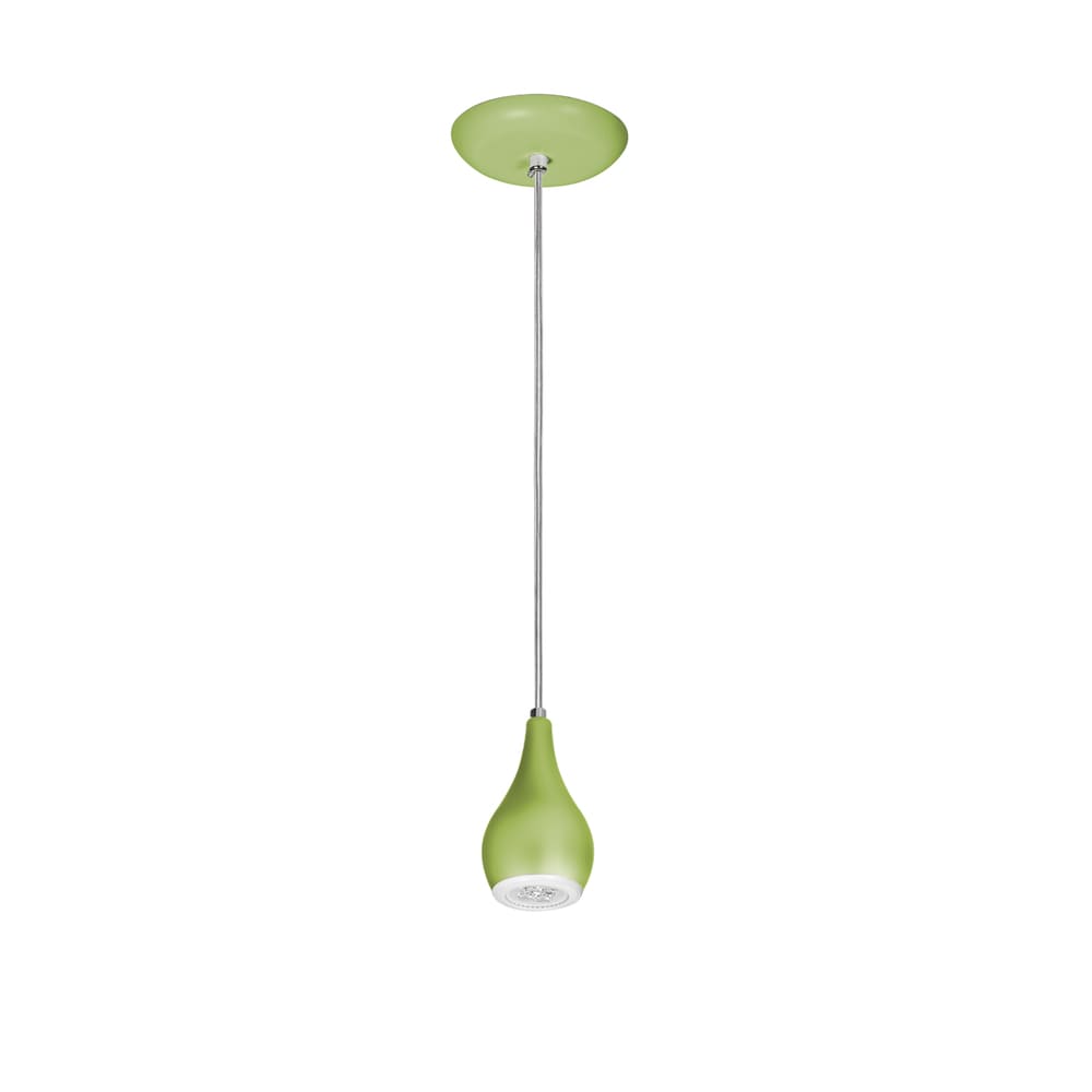 Lustre Pendente 5521 1 Lâmpada Soquete E27 Verde