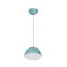 Lustre Pendente 5522 2 Lâmpadas Soquete E27 Azul