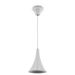 Lustre Pendente 868 1 Lâmpada Soquete E27 Branca