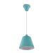 Lustre Pendente 868 1 Lâmpada Soquete E27 C/ Azul