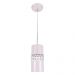 Lustre Pendente 9861 1 Lâmpada Soquete E27 Rosa