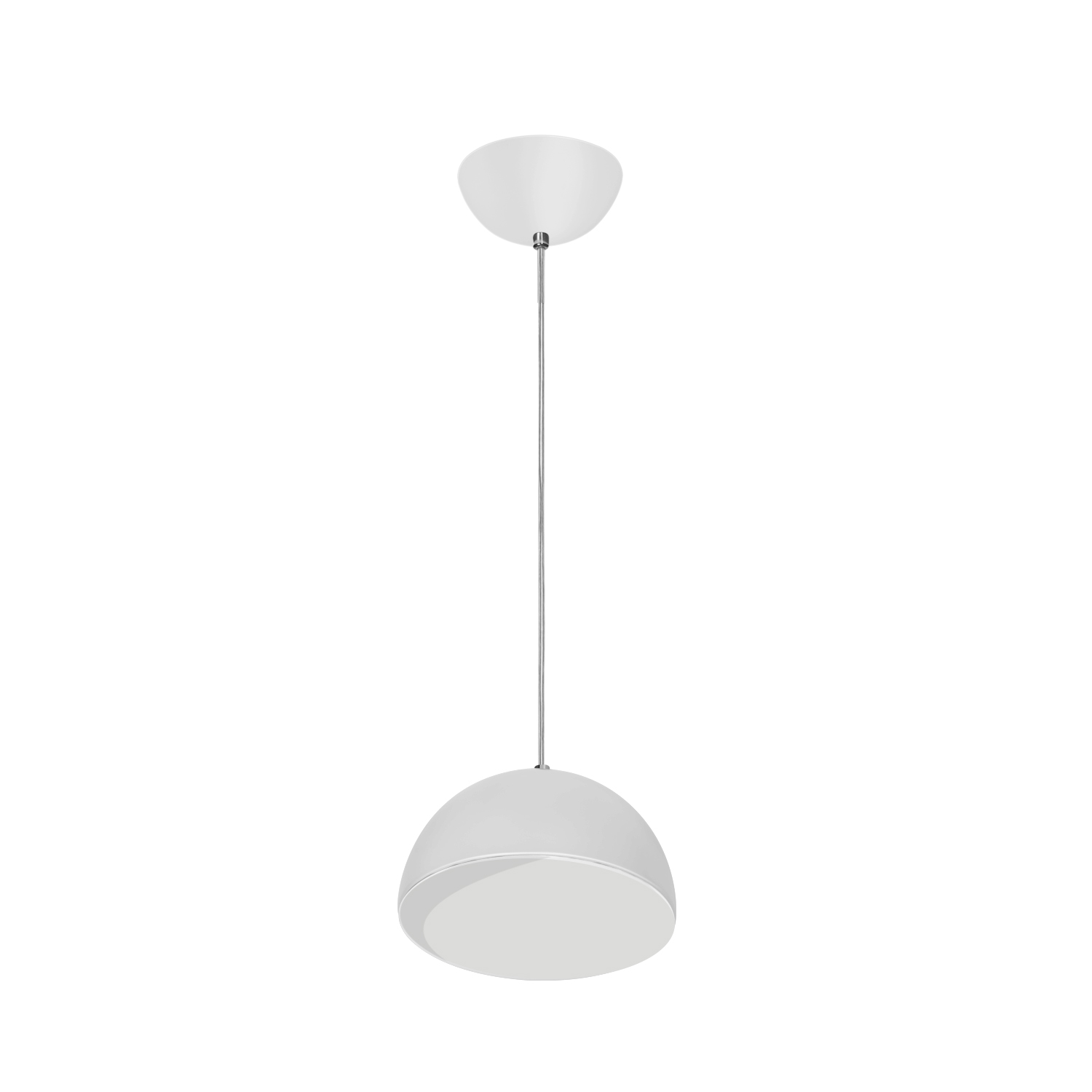Lustre Pendente Design 5511 1 Lâmpada Gu10 Branca