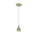 Lustre Pendente Design 5511 1 Lâmpada Gu10 Verde