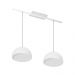 Lustre Pendente Design 7632 2 Lâmpadas E27 Branca
